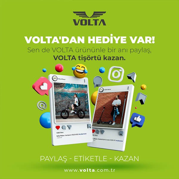 Volta Motor Sosyal Medya Tasarımları