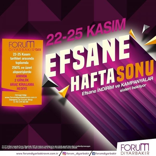 Forum Diyarbakır Sosyal Medya Tasarımları
