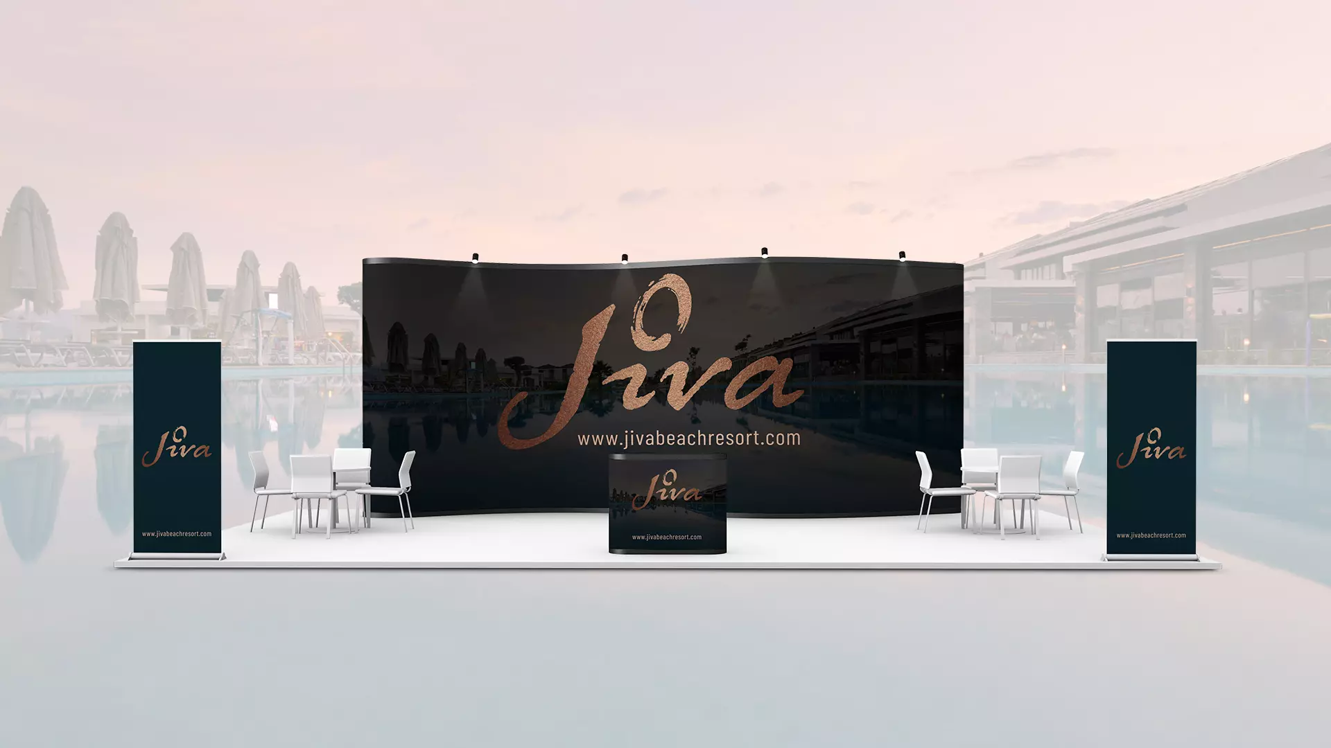Jiva Beach Hotel Baskı Tasarımı