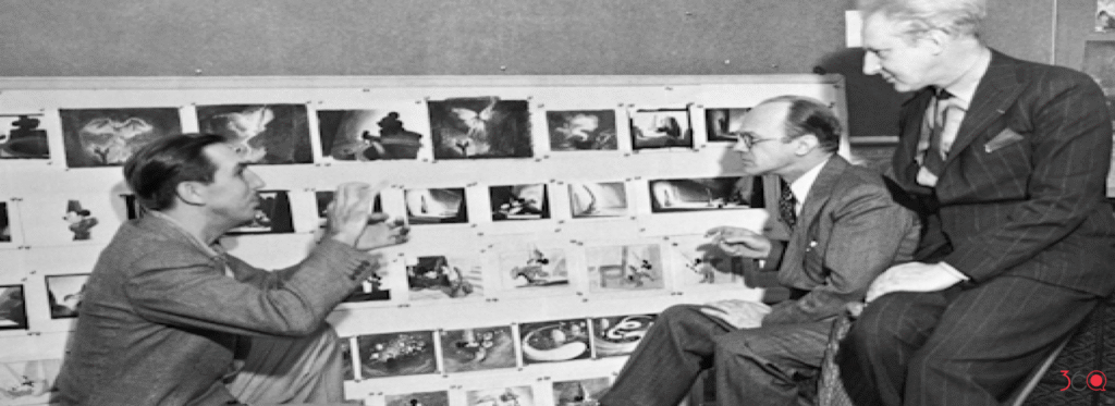 Storyboard için Kısa Bir Tarih Walt Disney Storyboard Sunumu