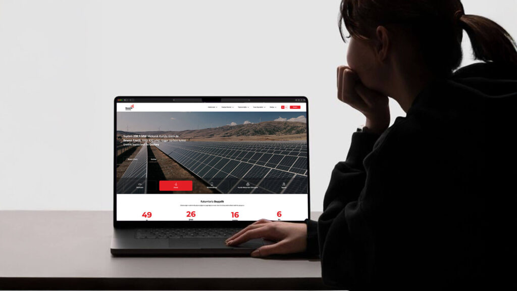 Beyçelik Gestamp kurumsal web sitesi tasarımı