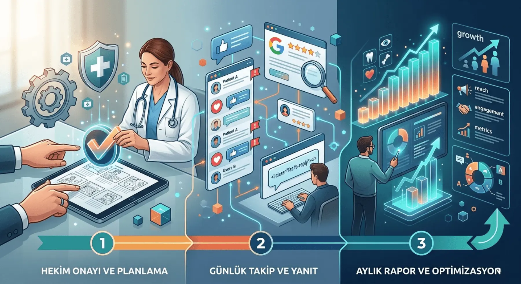 Yayın, İtibar Yönetimi ve Raporlama