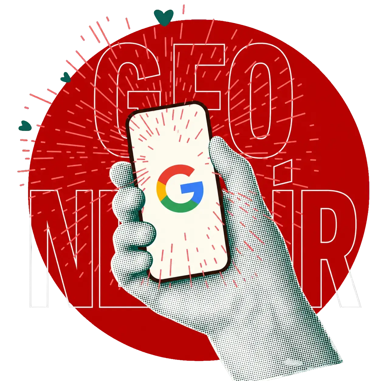 GEO yapay zeka aramalarında marka görünürlüğü: solda Google'da Datça butik otel sıralaması, sağda ChatGPT cevabında otellerin alıntılanması