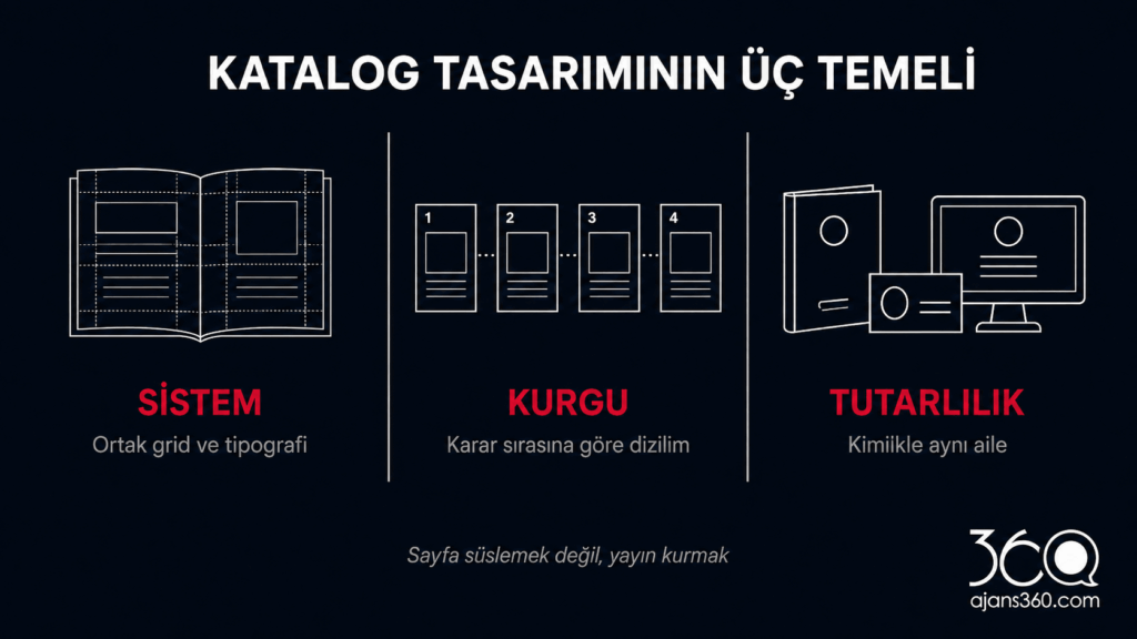 katalog tasarımı süreci ve yapısı
